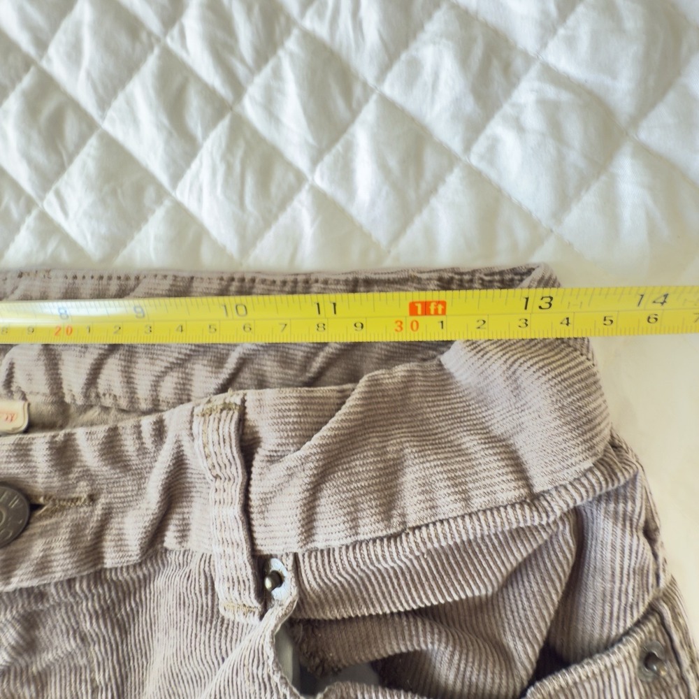 J.Crew Pants-Courdoroy-Bootcut-Women's-Size 0 Short-Tan Khaki-Great Condition - Picture 7 of 9